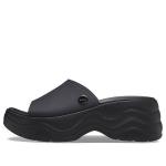 Сандалии skyline slide sandals 'black' Crocs, черный - фото