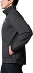 Columbia мужская куртка Cruiser Valley II Softshell, Black Heather - фото 3