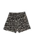 Шорты с леопардовым принтом Douuod Kids, черный - фото 2