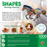 Фигуры - пазл из 1000 деталей в форме фигур. Masterpieces Puzzles, multicolor - фото 2