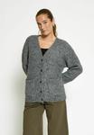 Кардиган Desires Cardigan, M Dark Grey Melange/Dark Grey - фото