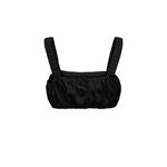 Черные хлопковые топ и футболка ONLY - фото 2