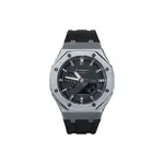 Часы Casio G-Shock Analog-Digital 2100 Series, арт. GA-2100-1A1, черный/серо-серебристый/черный - фото