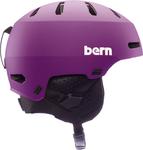 Bern Шлем Macon 2.0 mips satin purple S - фото 3