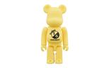 BE@RBRICK RUBBER COATING Yellow Hang Tag Box 100% 7cm - фото 5
