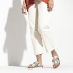 Шлепанцы Birkenstock, Metallic Silver - фото 2