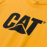Футболка CAT с логотипом, Yellow/Black - фото 3