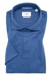 Рубашка-поло Eterna "SLIM FIT", синий - фото 6