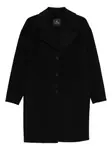 Пальто на пуговицах ANINE BING, черный - фото