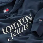 Худи Tommy Jeans Script Relaxed Fit, синий - фото 3