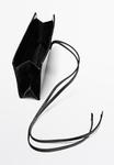 Клатч Massimo Dutti TEXTURED SPLIT, Black - фото 2