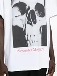 Футболка с принтом Alexander McQueen, белый - фото 5