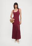 Платье MICHAEL Michael Kors SCOOP SHEER MAXI, Deepmulberry/Dark Red - фото 2