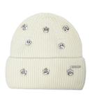 Шапка Guess, экрю - фото