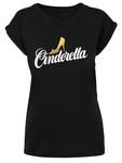 Футболка F4NT4STIC Cinderella Aschenputtel Shoe Logo, черный - фото