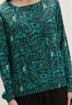 Блуза Greenpoint Blouse, Print/Turquoise - фото 5