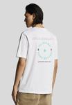 Футболка с принтом GRAPHIC Lyle & Scott, белый - фото