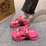 Сандалии женские Xmistuo, цвет 1933-1 Rose Red - фото 5