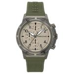 Ferragamo Часы Logo embossed 44mm, Beige Watch Dial - фото 2