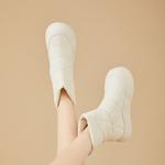 Ботинки женские DAPHNE зимние стеганые, черный - фото 12