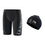 Li Ning ПОДКЛАДКА Мужские шорты для плавания, Черный - фото 2