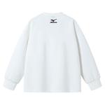 Унисекс свитшот Mizuno, белый - фото 3