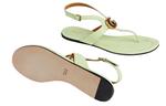 Шлепанцы женские Gucci, светло-зеленый - фото 4