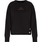 Свитшот с логотипом ARMANI EXCHANGE, черный - фото 3