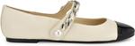 Балетки Nine West Platy, цвет Cream/Black Multi - фото 5