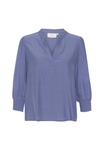Блузка Vera Kaffe, синий - фото