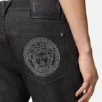 VERSACE Черные джинсы мужские - фото 7