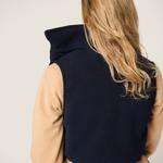 Флисовый топ MIU MIU, темно-синий - фото 5