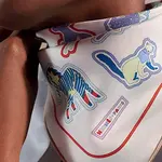 HERMES Шёлковый шарф женский белый, White - фото 8