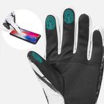 Белые лыжные перчатки COPOZZ - фото 5