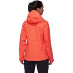 Женский походный дождевик Mammut, светло-зеленый - фото 3