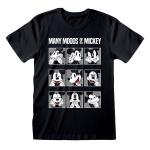 Футболка Micky Maus Many Moods of Mickey, черный - фото