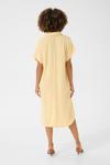 Платье-рубашка CULTURE, Pastel yellow - фото 4