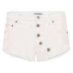 Шорты Jean Paul Gaultier Buttoned Denim Short, Off White - фото