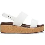 Сандалии Crocs Brooklyn Cork Lowedge, белый - фото 3