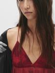 Топ Pull&Bear Pull&Bear , Red/Ruby red - фото 4
