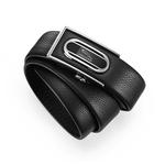 JAGUAR Кожаный ремень мужской, Black - фото 12