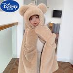 Disney Детский капюшон-плед, цвет хаки - фото