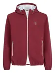 Куртка с капюшоном и логотипом Brunello Cucinelli, красный - фото