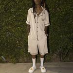 Пижамные шорты Drew House, экрю - фото 5