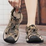 Пляжные сандалии унисекс Kangaroo Head, хаки - фото 14