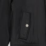 MICHAEL KORS Атласная бомбер-куртка с эффектом лака, Black - фото 7