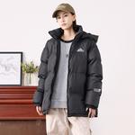 Пуховик Unisex BOTH PLAY, небесно-голубой с планкой (BM06) - фото 6