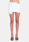 Мини-юбка MALENE - Wrap skirt OW Collection, белый - фото