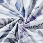 Постельное белье синее 1x 155x220 см + 1x 80x80 см REDBEST - фото 6