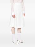 Thom Browne юбка миди А-силуэта, белый - фото 3